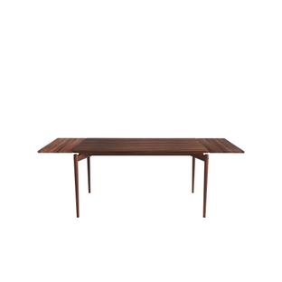 PURE Dining Table 140 x 85 cm|Oiled walnut|With 2 extension panels in the same colour (L 140-240 cm)