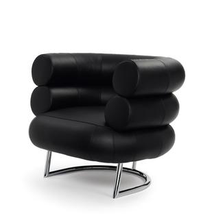 Bibendum armchair Leather black