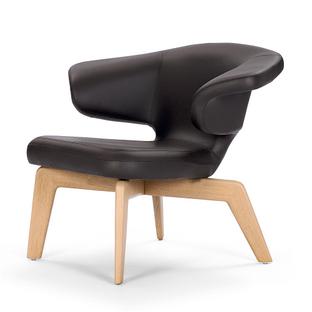 Munich Lounge Chair Classic Leather chocolate|Oak
