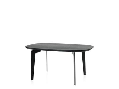 Join Coffee Table FH21 - Oval 76 x 47 cm|Black varnished oak