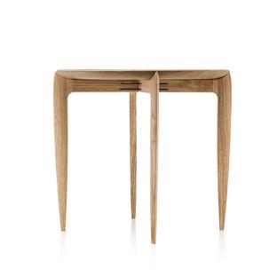 Objects Tray Table Natural oak, Ø 45 cm