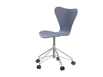 Series 7 Swivel Chair 3117 / 3217 New Colours Without armrests|Coloured ash|Lavender blue|Silver grey