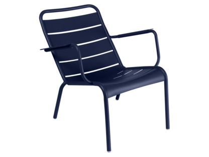 Luxembourg Low Armchair Deep blue