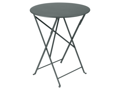 Bistro Folding Table round H 74 x Ø 60 cm|Storm grey