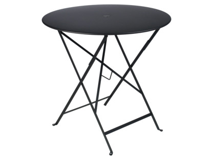 Bistro Folding Table round H 74 x Ø 77 cm|Liquorice
