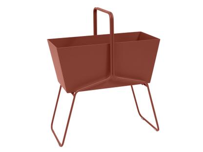 Basket Planter H 84 x W 70 cm|Red ochre