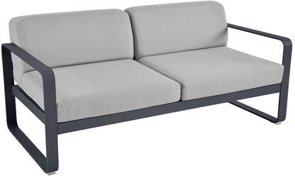Bellevie 2-Seater Sofa Flannel grey|Anthracite
