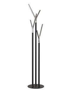 Wishbone Coat Rack Matt black / polished stainless steel