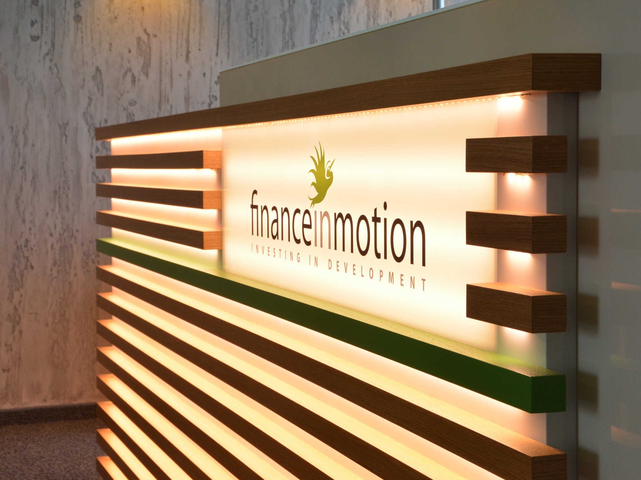 Lighting installation Finance in Motion, Frankfurt