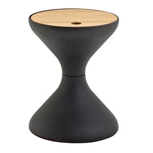 Bells Side Table Powder coated anthracite|With insert tray