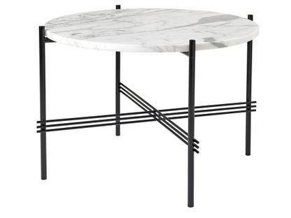 TS Coffee Table Ø 55 x H 41 cm|White|Charcoal black