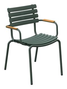 ReCLIPS Chair Olive Green|Bamboo armrests
