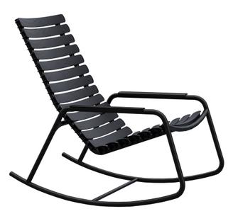 ReCLIPS Rocking Chair Black|Alu armrests