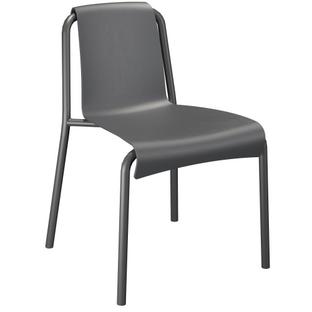 Nami Dining Chair Without armrests|Dark grey