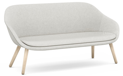 About A Lounge Sofa for Comwell Divina Melange 120 - light grey|Soap treated oak