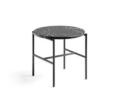 Rebar Table H 40,5 x Ø 45 cm|Table top marble