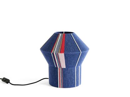 Bonbon table lamp H 34 x W 31 cm|Petit bleu