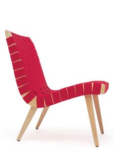 Risom Lounge Chair Red