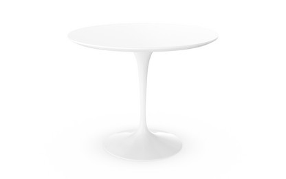 Saarinen Round Dining Table 91 cm|White|Laminate white