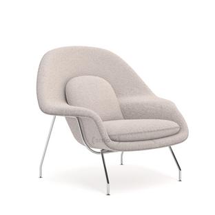 Womb chair Middle (H 79cm / W 89cm / D 79cm)|Fabric Curly - Ivory