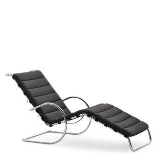 MR Chaise longue Bauhaus Edition Velour|Ferro