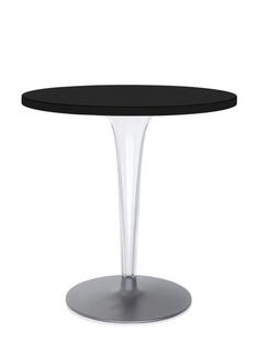 TopTop Dining Table Small Round Ø 70 x H 72 cm|laminate|Black