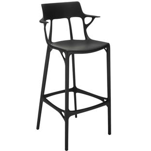 A.I. Stool Recycled 75 cm|Black
