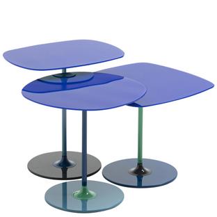 Thierry Side Table Set of 3|Blue