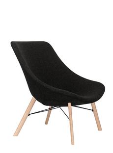 Auki Lounge Chair Hallingdal 180 - black mottled|Without headrest