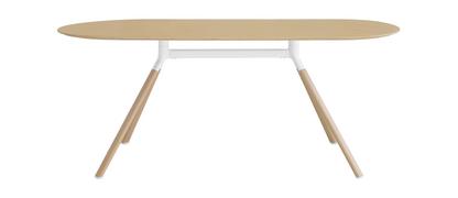 Fork Oval Table 160 x 80 cm 