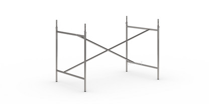 Eiermann 1 Table Frame  Clear lacquered steel|Centred|110 x 66 cm|With extension (height 72-85 cm)