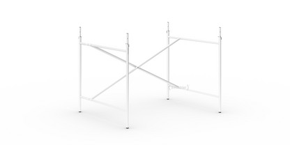 Eiermann 2 Table Frame  White|Vertical,  offset|100 x 78 cm|With extension (height 72-85 cm)