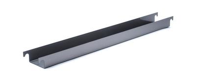 Cable Trough for Eiermann Table Frames For table frame 100 cm (Eiermann 2)|Clear lacquered steel
