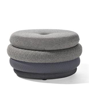 Pouf Fat Tom 4-layer, without legs|Grey