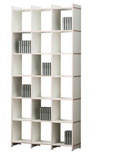 Mocoba Shelf with Tops 33 6 elements (222 cm)|3 elements (107 cm)