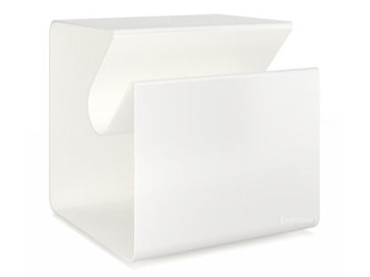 V44 Side Table Pure white (RAL 9010)|Glides