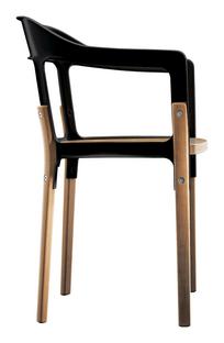 Steelwood Chair Black