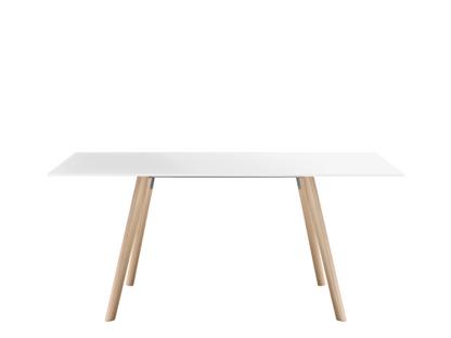 Pilo 160 x 85 cm|Legs natural, table top white
