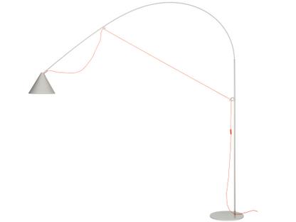 Ayno XL Floor Lamp Silk grey|Orange|3000 K