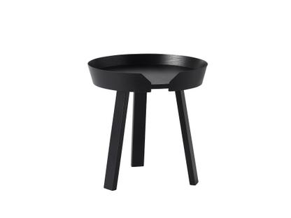 Around Coffee Table Small (H 46 x Ø 45 cm)|Ash black