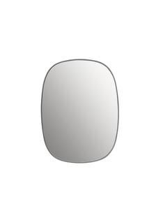 Framed Mirror Small|Frame grey / clear glass 