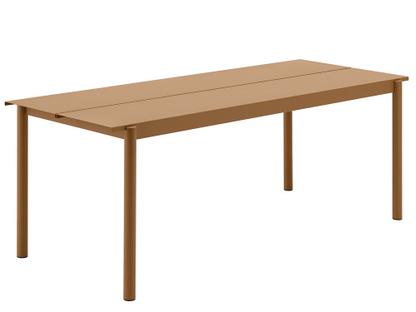 Linear Table Outdoor L 200 x W 75 cm|Burnt Orange
