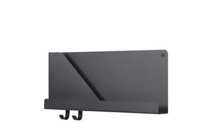 Folded Shelves H 22 x W 51 cm|Black