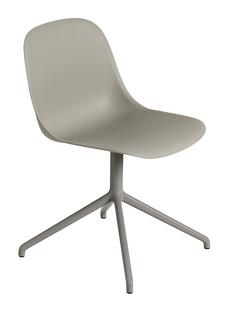 Fiber Side Chair Swivel Grey