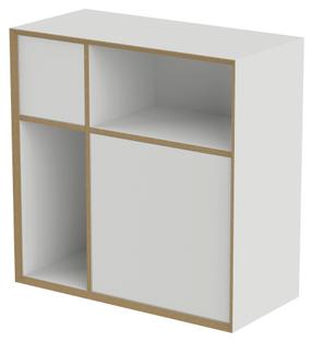Vertiko Ply shelf Version 3|Pure white|Without base