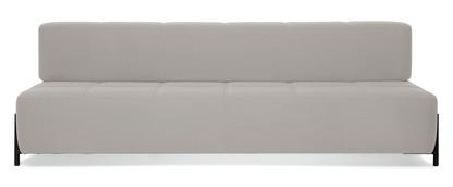Daybe Sofa Bed Without armrest|Brusvik 02 - warm light grey