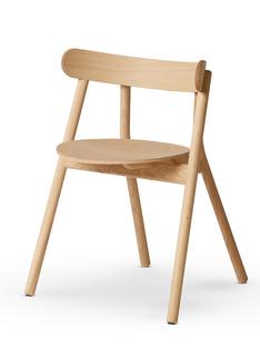 Oaki Dining Chair Light oiled oak|Without seat pad