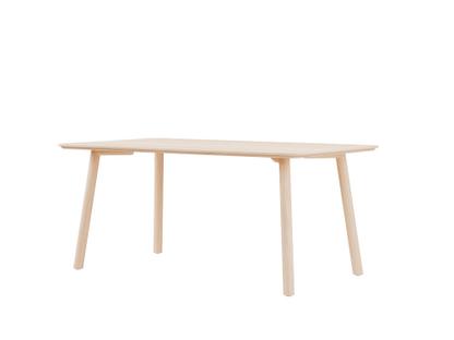 Meyer 23 Dining Table 160 x 92 cm|Waxed ash with white pigment