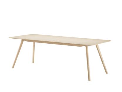 Meyer Extending Table 180/225 x 92 cm (Large)|Waxed ash with white pigment