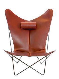 KS Chair Cognac|Steel, black powder-coated